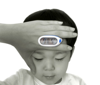Lunar Baby Thermometer makes getting a temperature much easier